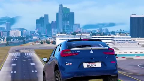 Indian car jumping competition|