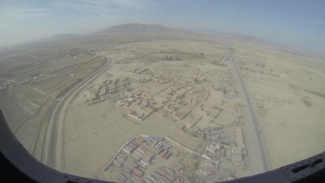 Landing in Kandahar, Afghanistan