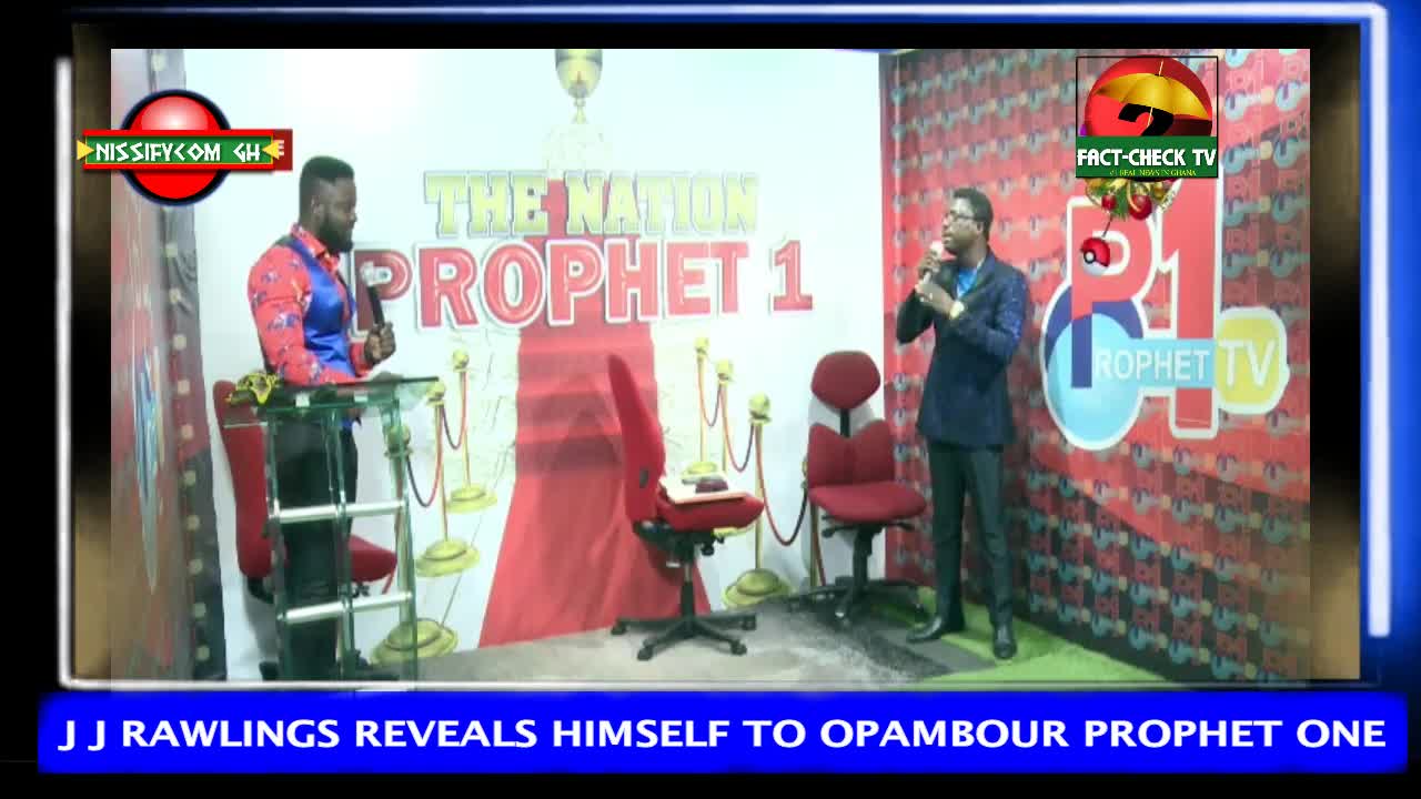 #GHANANEWS: J J RAWLINGS REVEALS HIMSELF TO OPAMBOUR PROPHET ONE