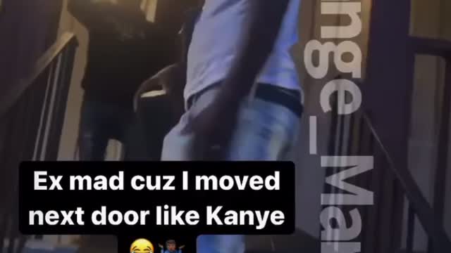 Ex mad cause ex moved next door | Funny Video | Unbelievable video | Ex moved next door like Kanye