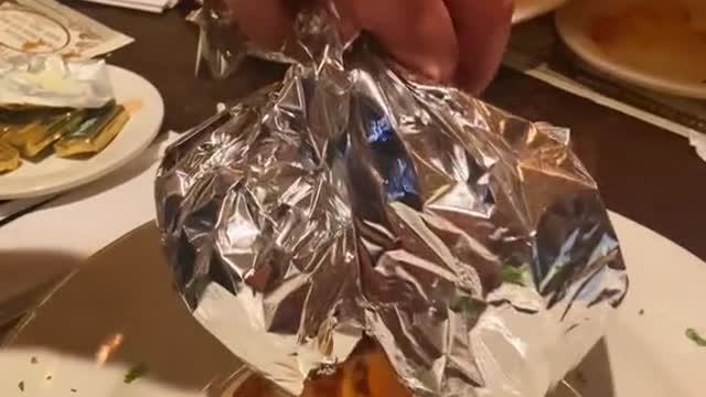 POV: When people ask you why this pasta dish is wrapped in a foil. And why it has 81 million views.a