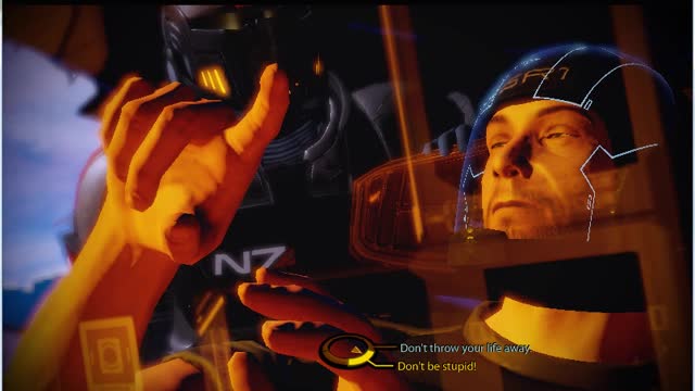 Commander Shepard Getting Everyone Into Escape Shuttles Mass Effect 2 Mod Game-play