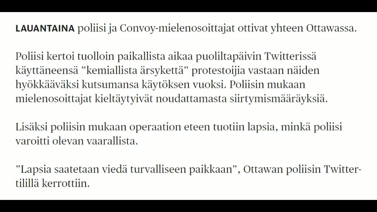Extrauutislähetys!