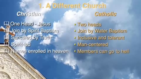 Christianity and Catholics