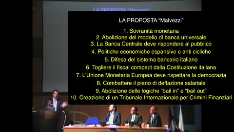 "Vi racconto tutte le balle che vi dicono sull'economia"- Prof. Valerio Malvezzi