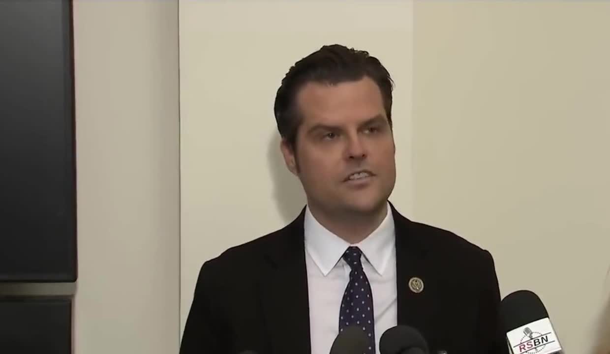 Gaetz: January 6th Was NOT Insurrection But It Could've Been 'Fedsurrection'