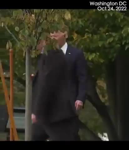 GARDEN TOOL: Watch Joe Get Lost in White House Garden After Tree Planting Ceremony