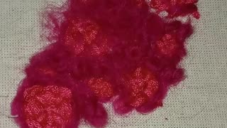 Embellished Rose Stitching