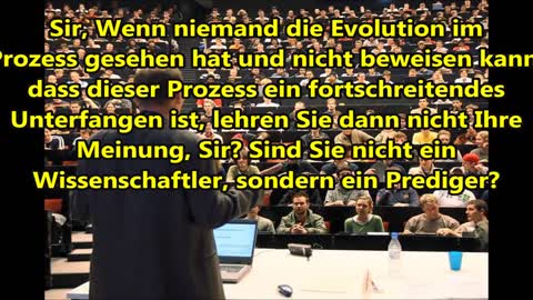 Professor und Student unterhalten sich - Gibt es Gott?