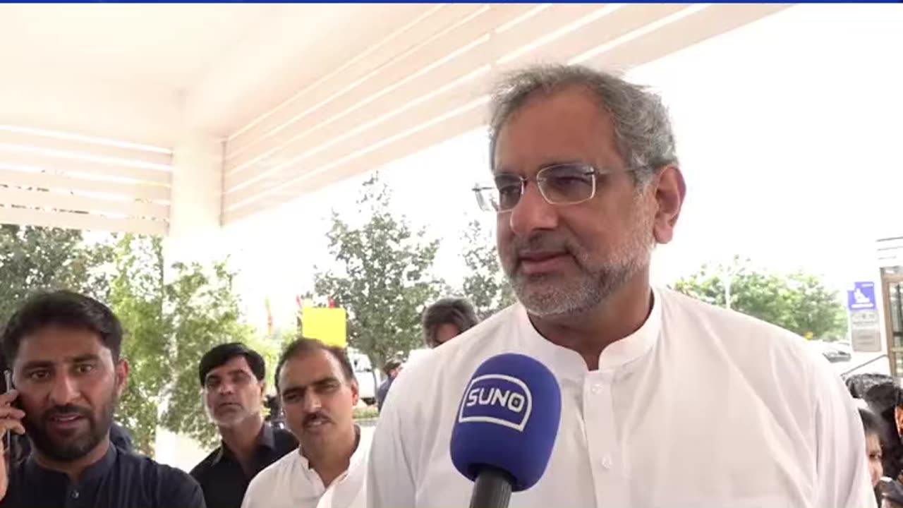 Shahid khaqan abbasi press conference