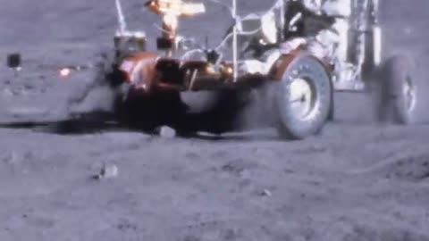In 1971 NASA put a car on the mon