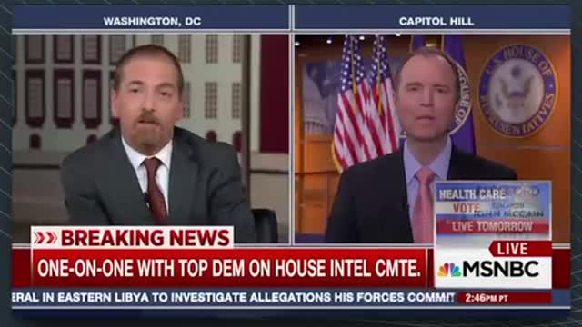 AFTER YEARS OF PUSHING PHONY TRUMP-RUSSIA THEORY, SCHIFF HYPES UP JAN 6 COMMITTEE FINDINGS