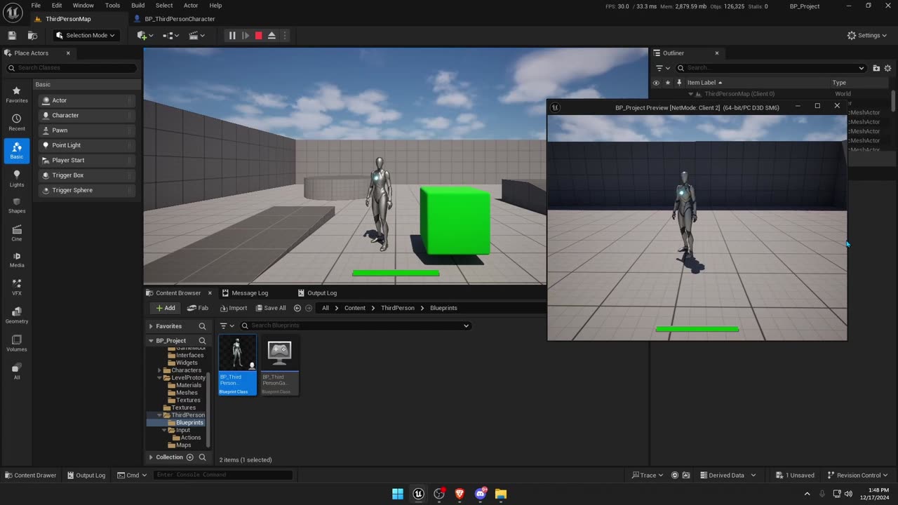 Unreal Engine - Interact System