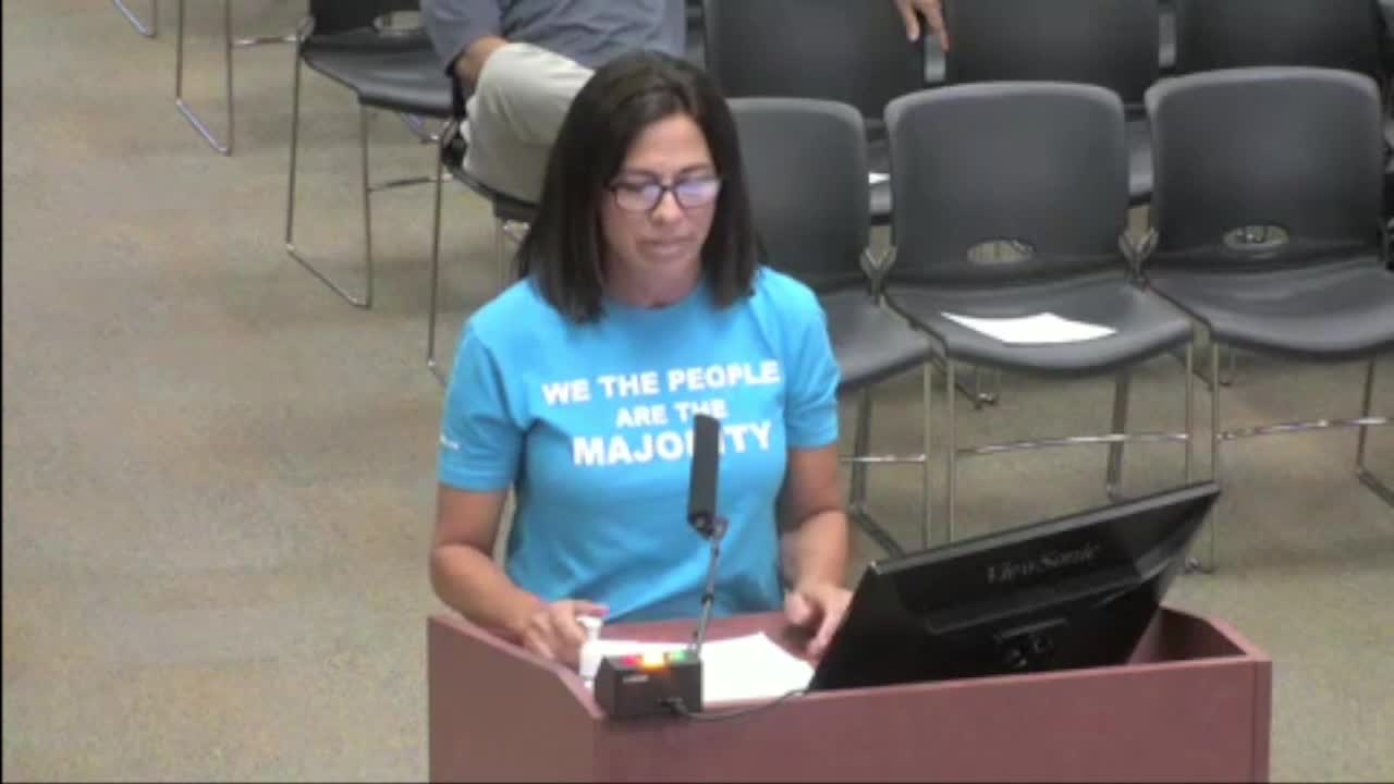 July 20, 2022 School Board Meeting speakers