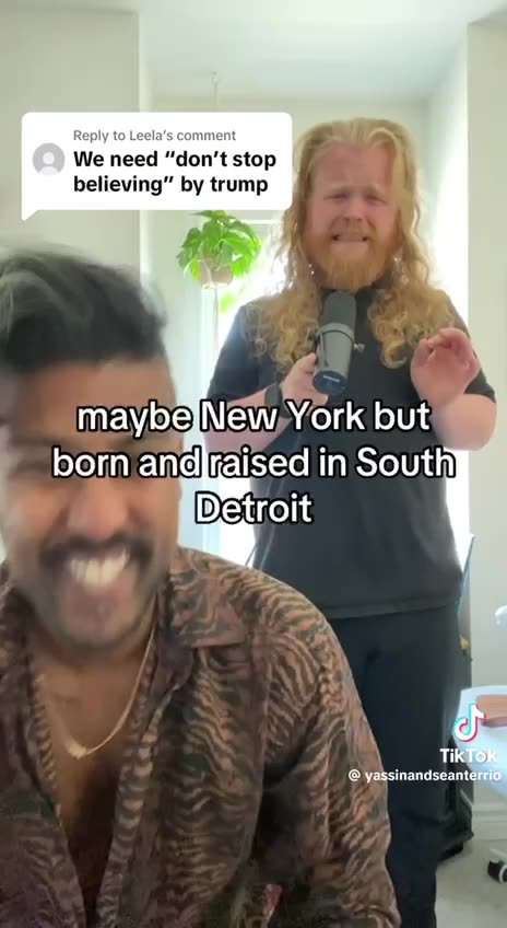 What if Trump sang Don’t Stop Believing