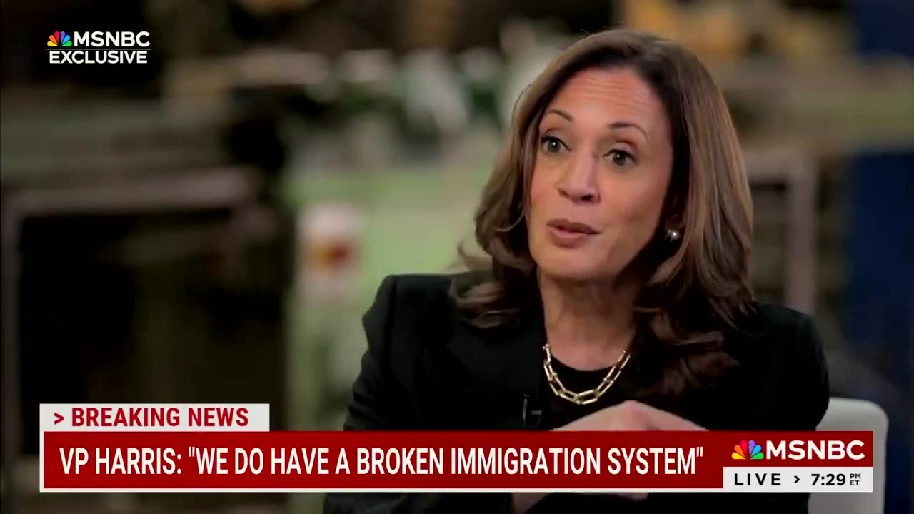 Kamala Harris Blames Trump on Failed Migration 😂😁😁😂 What in the World