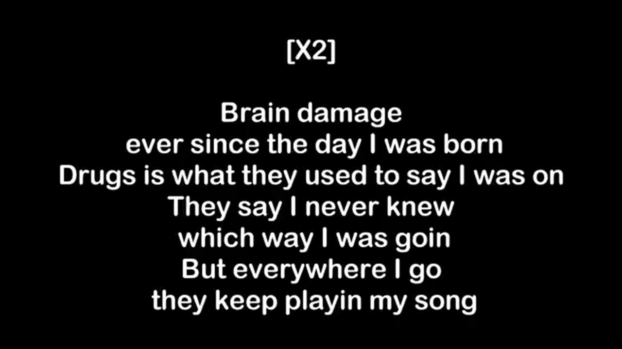 Eminem Brain Damage