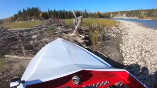 Jet Boat Runs Aground at Full Speed