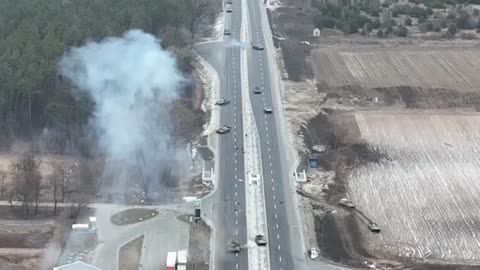 Ukrainian ATGM ambush on Russian BTG part 2
