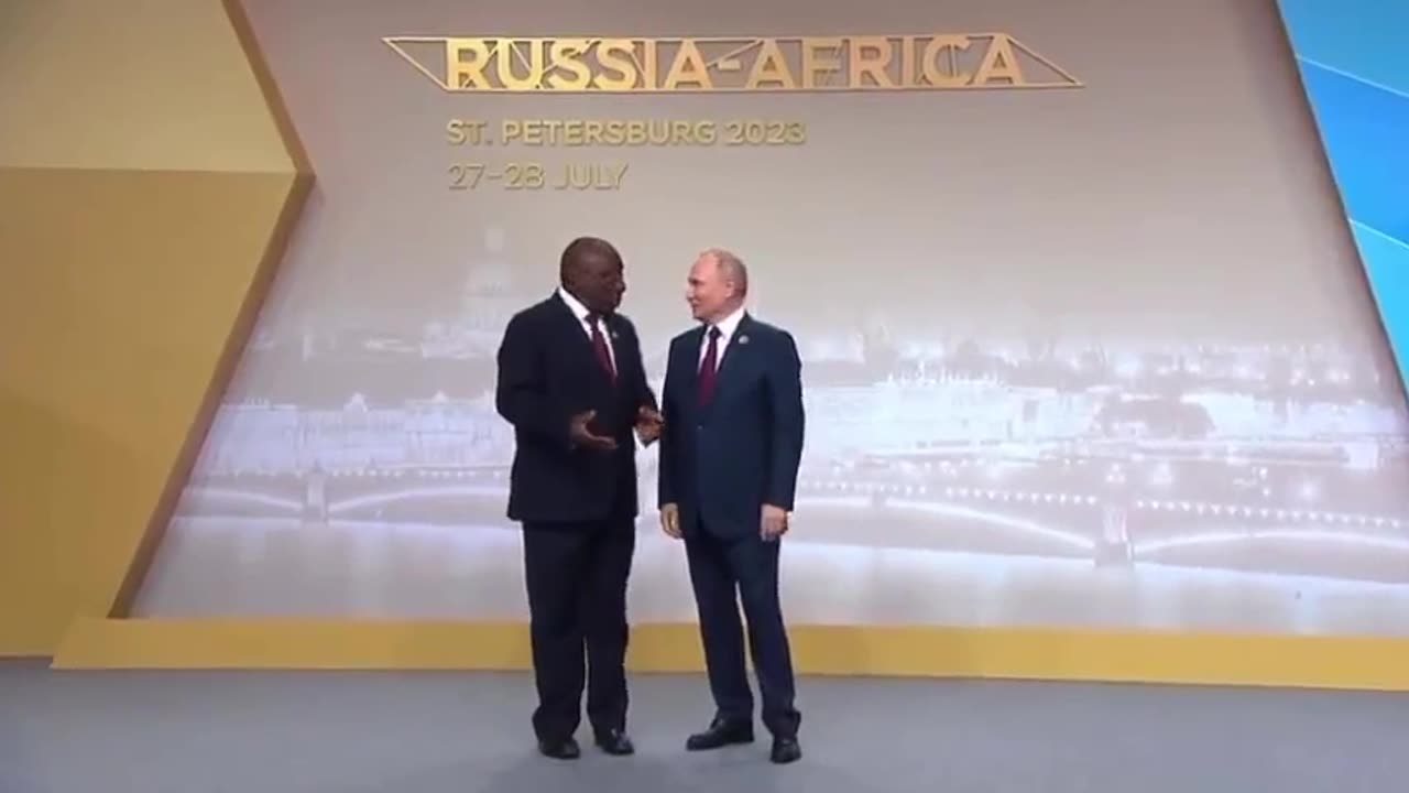 President Ramaphosa and President Puton