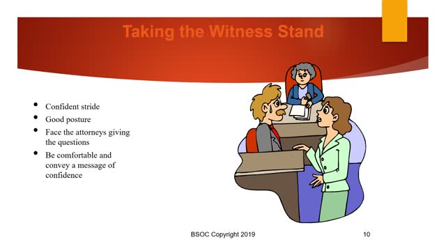 GA Basic Security Officer Course Part 6: Courtroom Concepts