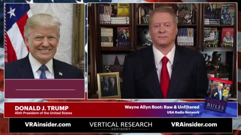 Wayne Allyn Root with President Trump