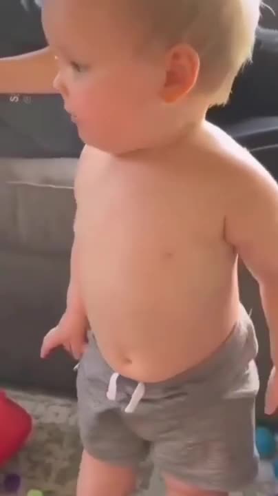 Part 2 of Golden Retriever puppy loving baby