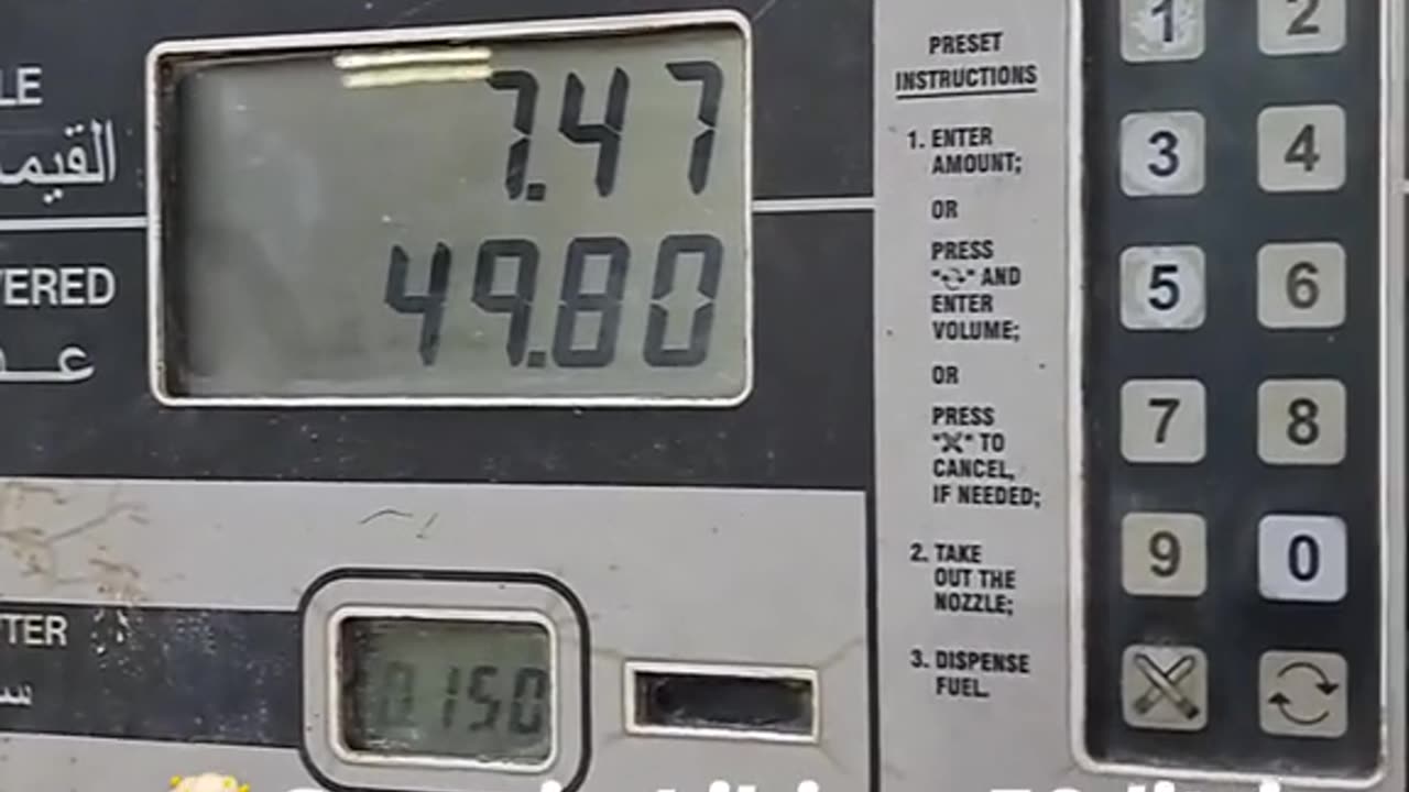 1euro per 50 litri di benzina