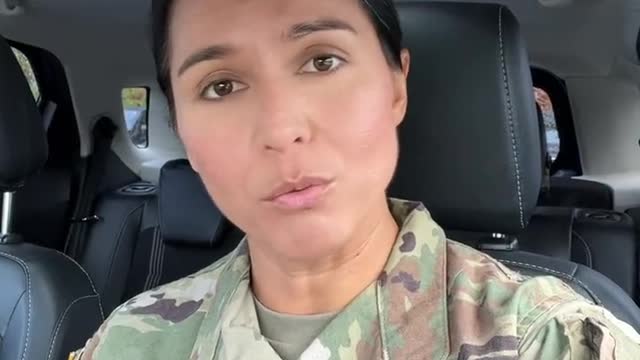 Tulsi Gabbard saying we need to stop them...