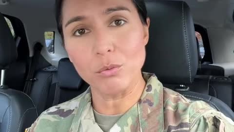 Tulsi Gabbard saying we need to stop them...