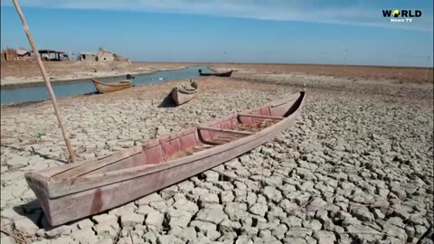 Unbelievable!! The Euphrates River dried up and this Mysterious Tunnel appeared