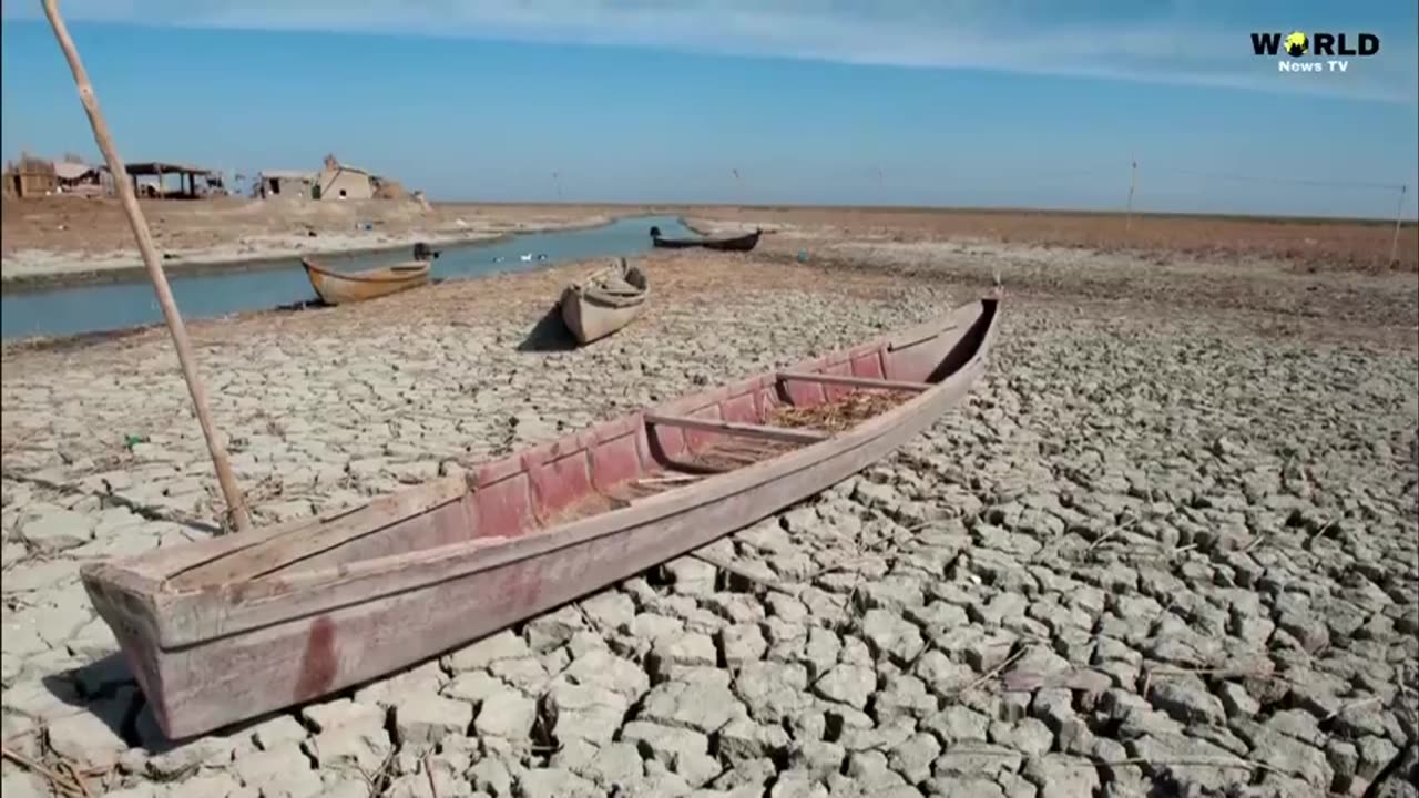 Unbelievable!! The Euphrates River dried up and this Mysterious Tunnel appeared