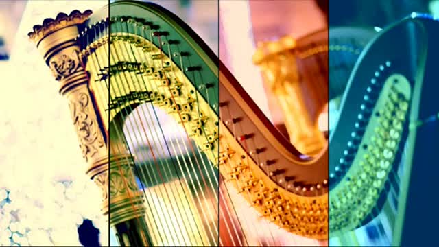 Relaxing Harp Meditation music video #13