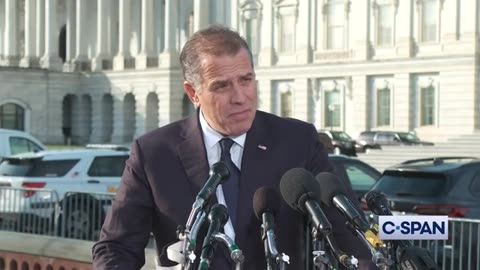 C-SPAN - Hunter Biden Statement on Subpoena and Investigation