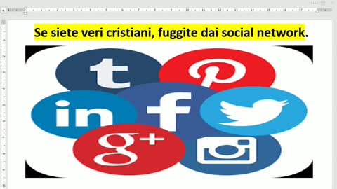 📣 Se siete veri cristiani, fuggite dai social network, sono peggiori della TV.