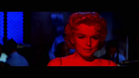 Marilyn Monroe 1956 Bus Stop That Old Black Magic remastered 4k