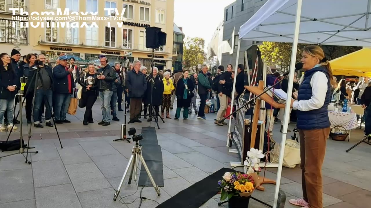 Corona, Ukraine & Israel - immer mehr wachen auf! - UlliOma-Abschieds-Demo 28.10.23(2)