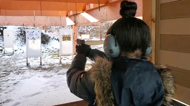 At the Shooting Range