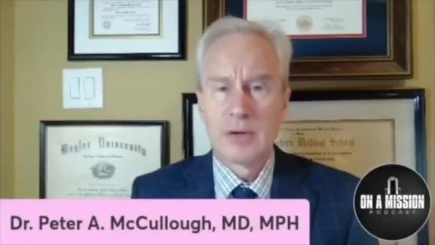 Dr. Peter McCullough Confirms Vaccines Link To Death