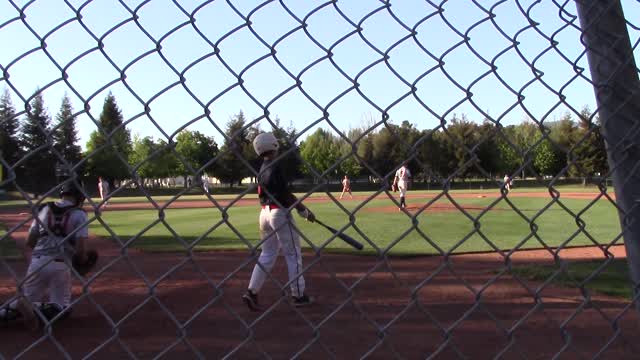 Vincent vs. Babe Ruth 14's on 4/27/21