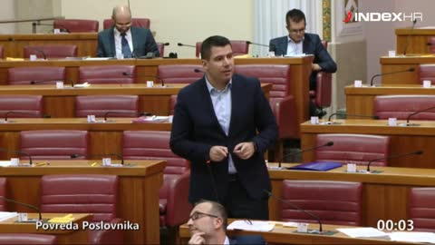 KAOS U SABORU: Posvađali se Zekanović i Grmoja, zastupnik Hrasta izbačen iz sabornice