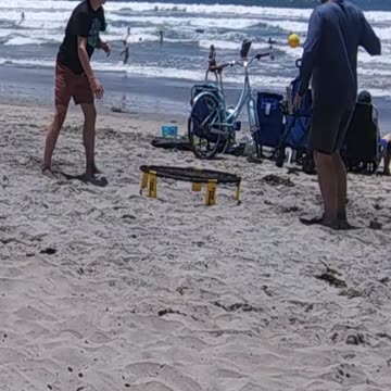 Spikeball catastrophe avoided!