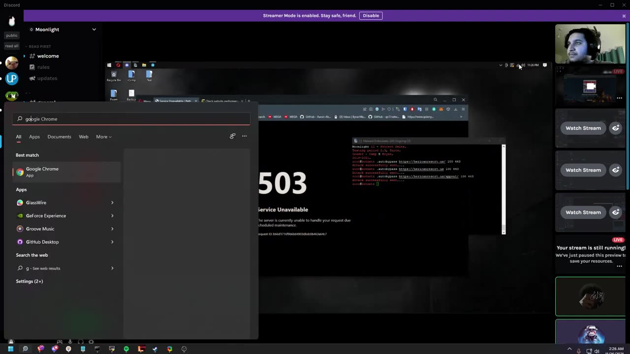 Sunny gets path website dropped then lies