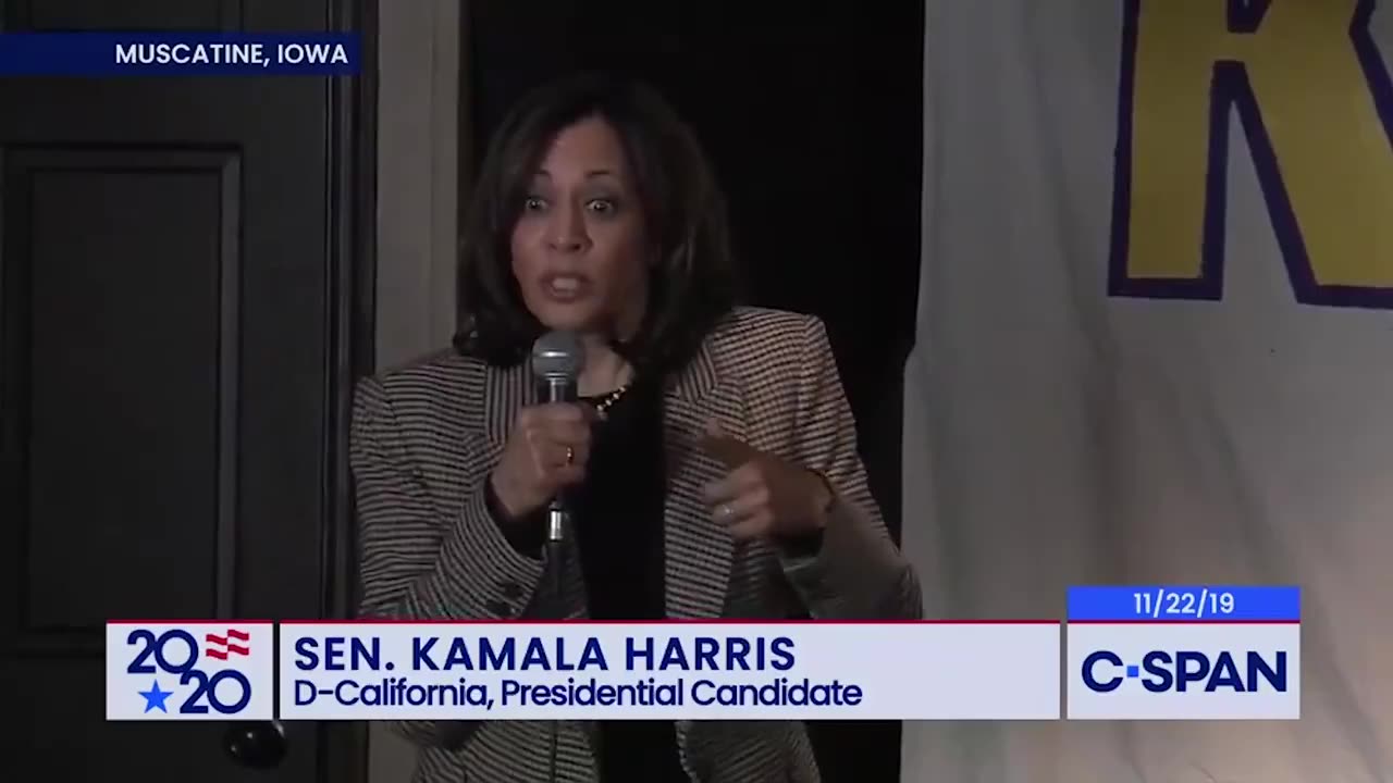 Clip of Kamala telling crowd she’ll steal patents from anybody she pleases resurfaces
