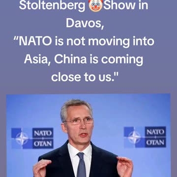 THE STOLTENBERG SHOW IN DAVOS