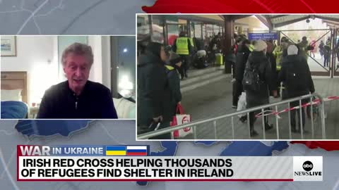 Irish citizens offer refuge to Ukrainians forced to abandon their homeland