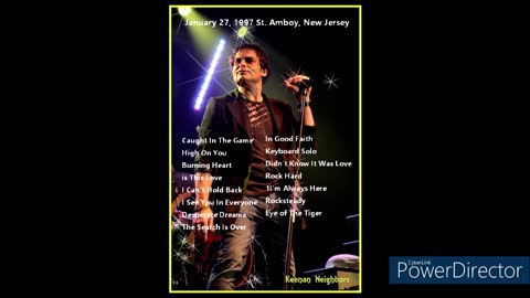 Jimi Jamison Live January 27, 1997 St. Amboy, New Jersey