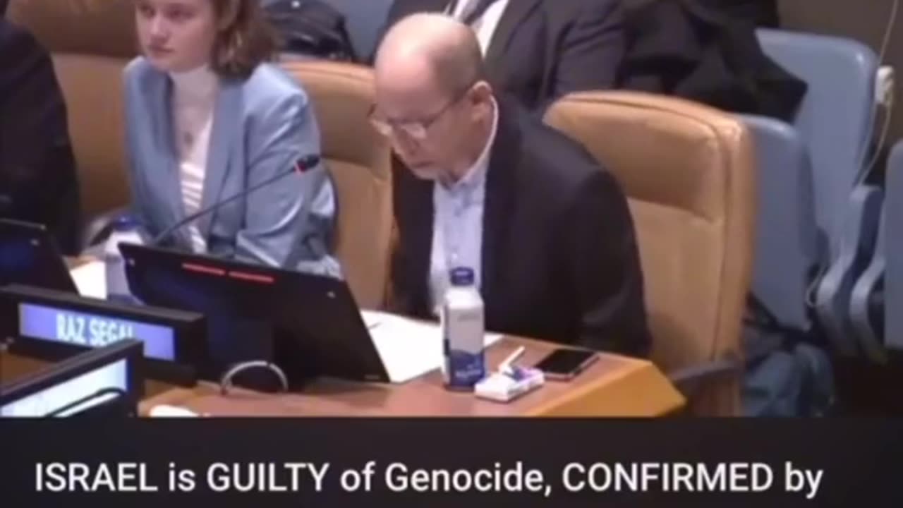 ISRAEL DECLARED GUILTY OF GENOCIDE