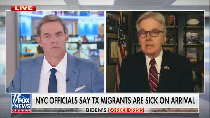 TX Lt Gov Dan Patrick Destroys Democrats For Border Chaos