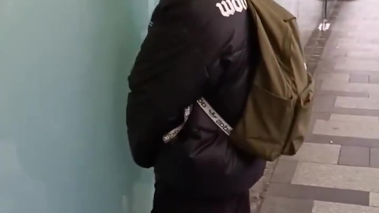 Immigrant to UK urinates in street despite there being a public toilet 20 meters